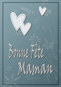 Mille tendres coeurs pour c&eacute;l&eacute;brer maman